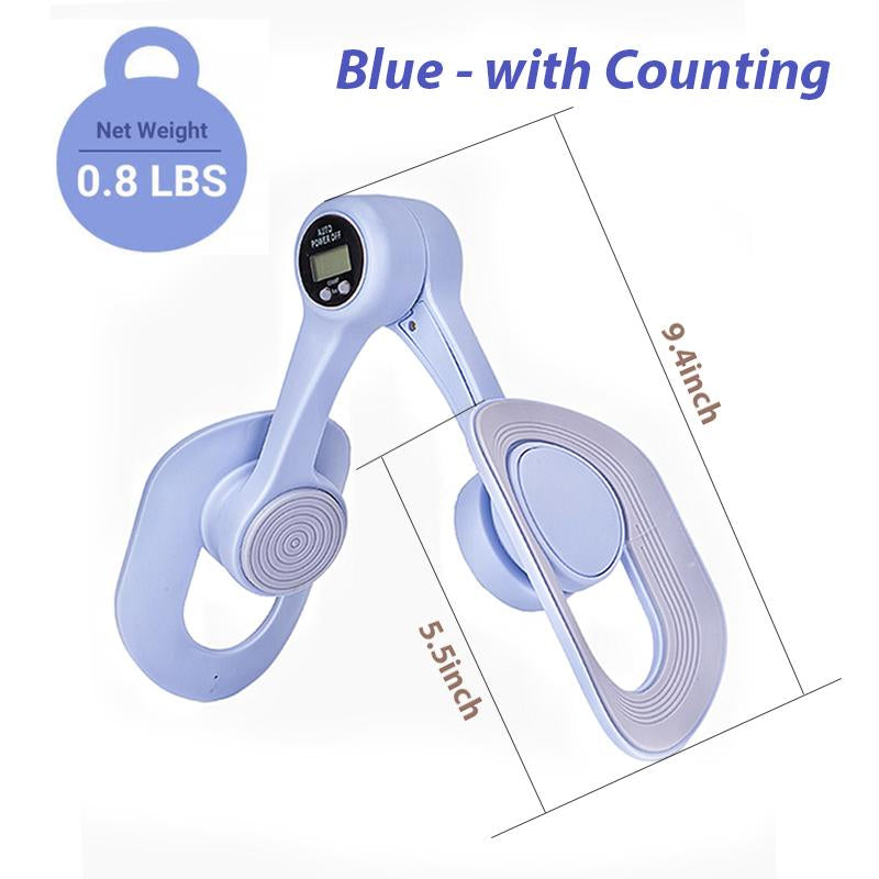 Nexpowx Kegel Exerciser and Thigh Trainer for Women Portable Pelvic Floor Trainer Home Workout Gear to Strengthen Inner Thighs Legs and Arms Fitness Equipment Hip Abductions Maquina De Ejercicio Healthcare Tool Stretch Gym Muscle Posture Aid Daily Care