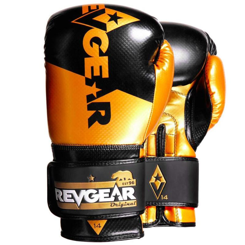 Revgear Pinnacle P4 Boxing Gloves - Comfortable Design for Effective Boxing - Ideal for Practicing and Competing