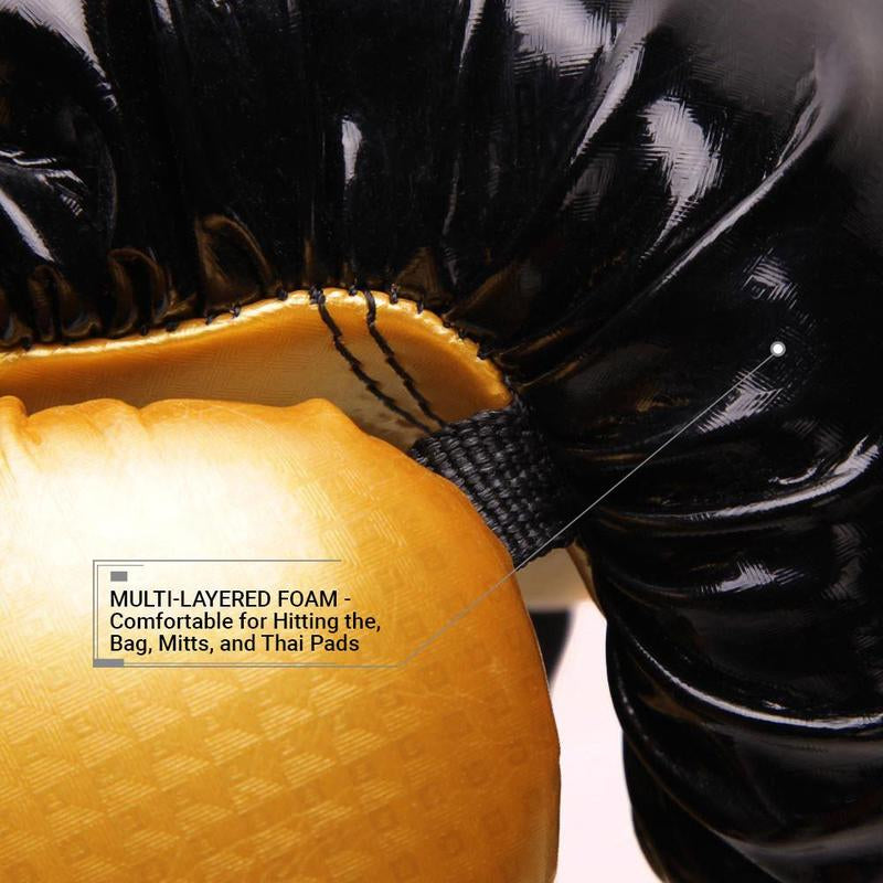 Revgear Pinnacle P4 Boxing Gloves - Comfortable Design for Effective Boxing - Ideal for Practicing and Competing