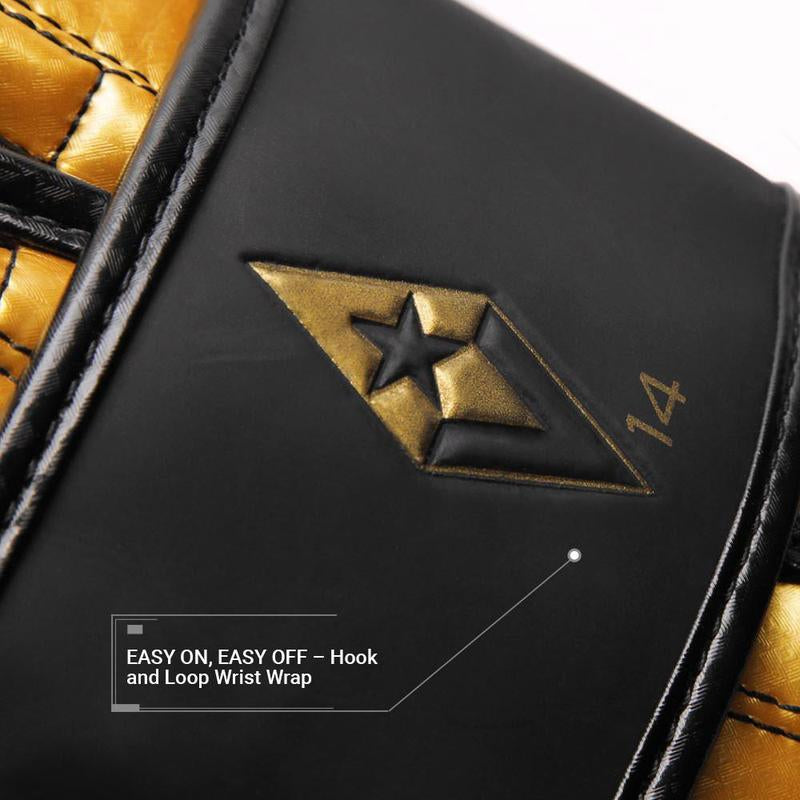 Revgear Pinnacle P4 Boxing Gloves - Comfortable Design for Effective Boxing - Ideal for Practicing and Competing